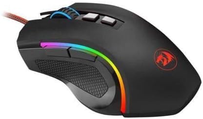 Mouse Redragon Gamer Griffin M607 RGB, 7200 DPI, 6 Botões, Black