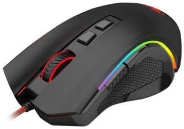 Mouse Redragon Gamer Griffin M607 RGB, 7200 DPI, 6 Botões, Black