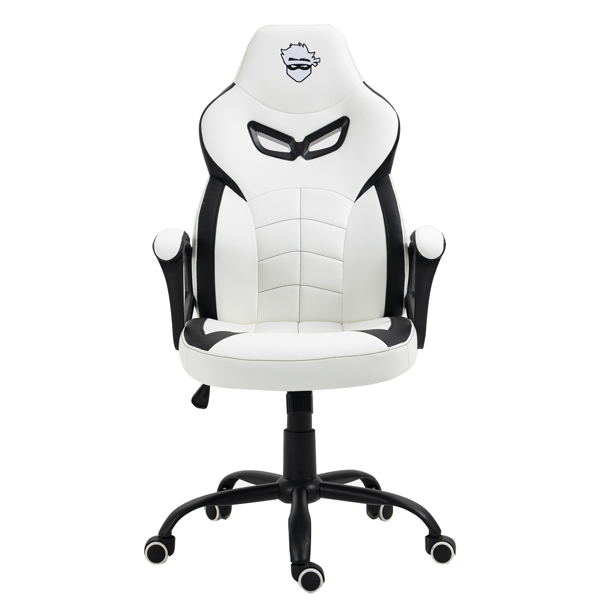 Cadeira Gamer Ninja Jiraya, Branco e Preto