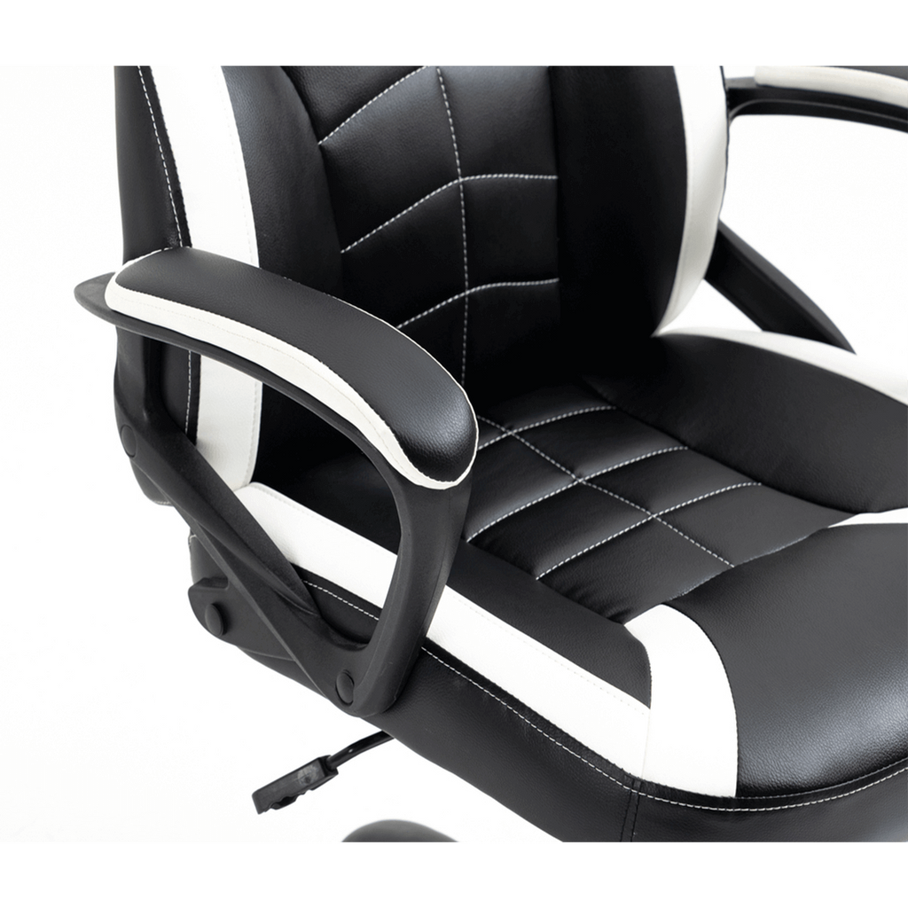 Cadeira Gamer Ninja Jiraya, Preto e Branco