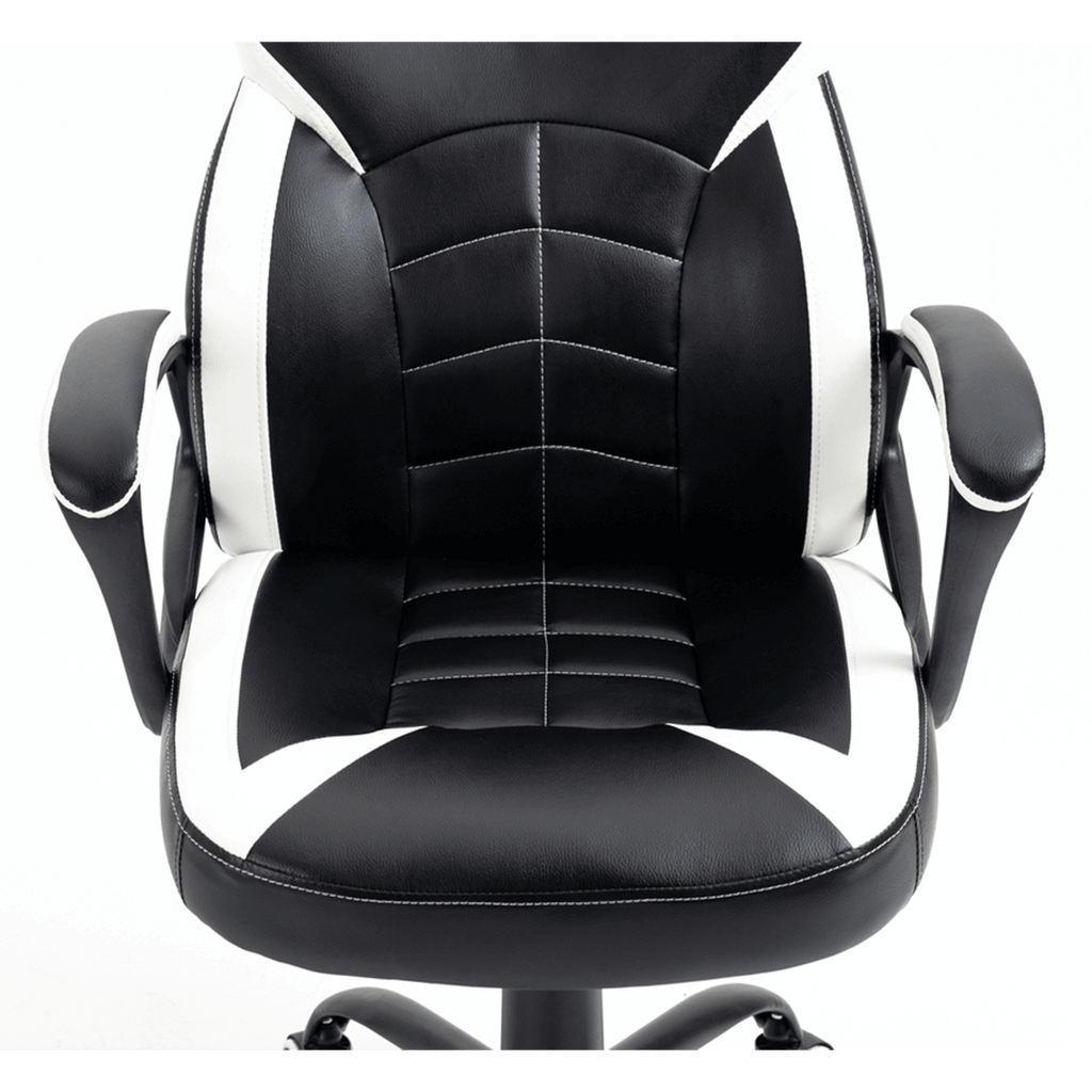 Cadeira Gamer Ninja Jiraya, Preto e Branco