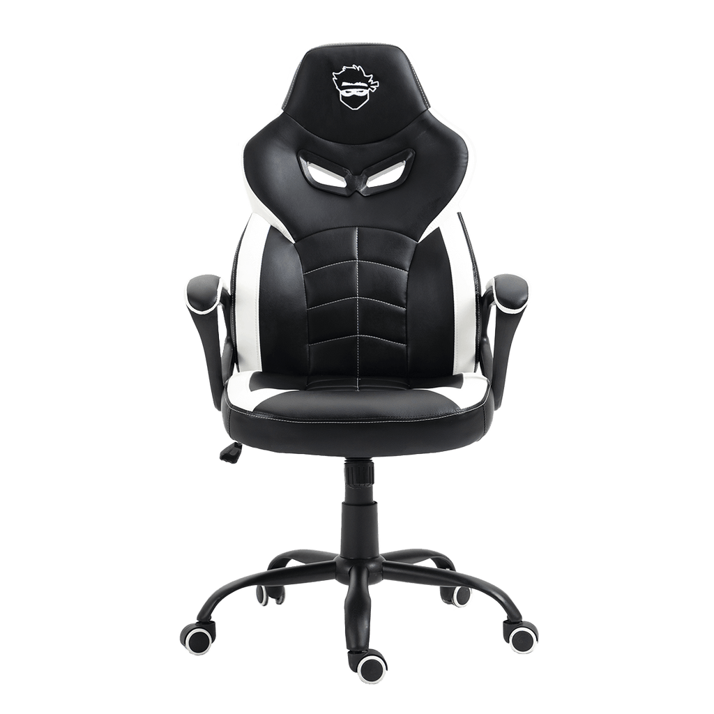 Cadeira Gamer Ninja Jiraya, Preto e Branco