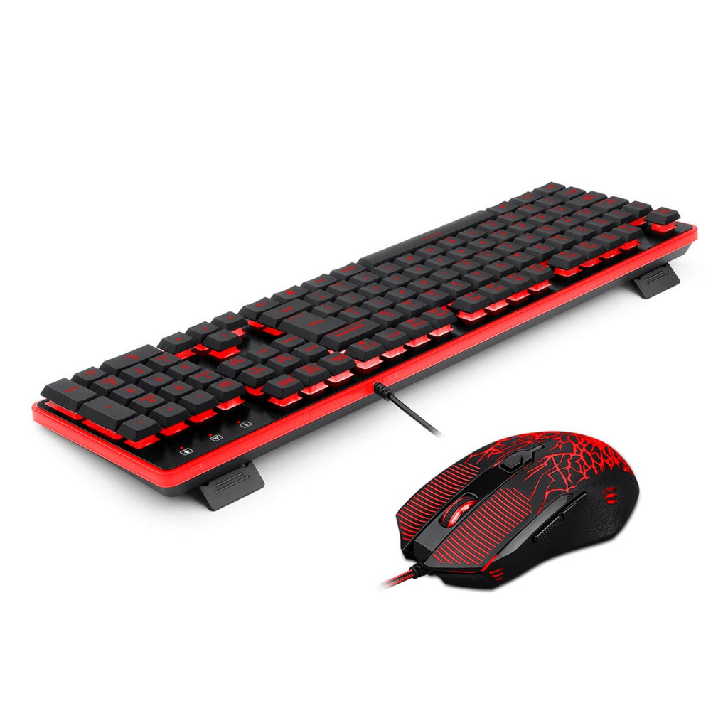 KIT GAMER REDRAGON - TECLADO, MOUSE E MOUSEPAD REDRAGON S107 (#XPYF9RYAT)