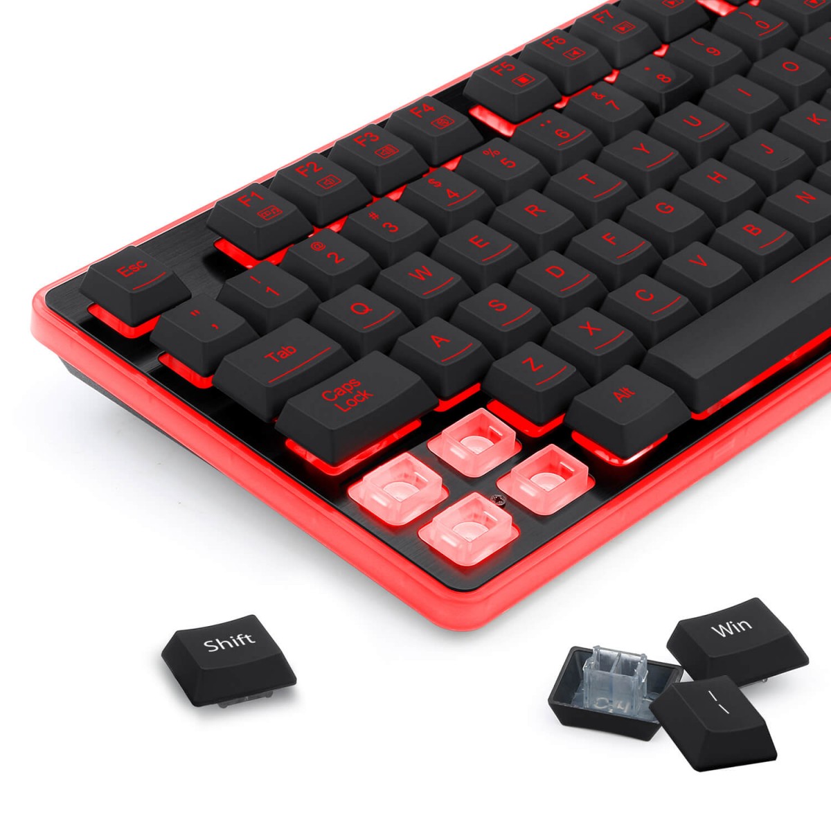 KIT GAMER REDRAGON - TECLADO, MOUSE E MOUSEPAD REDRAGON S107 (#XPYF9RYAT)
