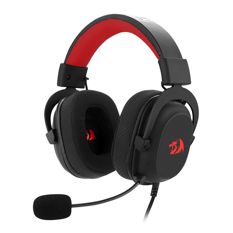 HEADSET GAMER - REDRAGON HERO, DRIVERS 53MM, PRETO E VERMELHO, H530