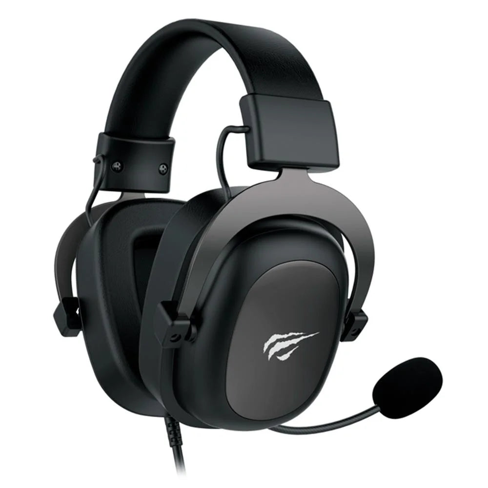 Headset Gamer Havit, Drivers 53mm, Microfone Plugável, 3.5mm, PC, PS4, XBOX ONE, Preto - HV-H2002D