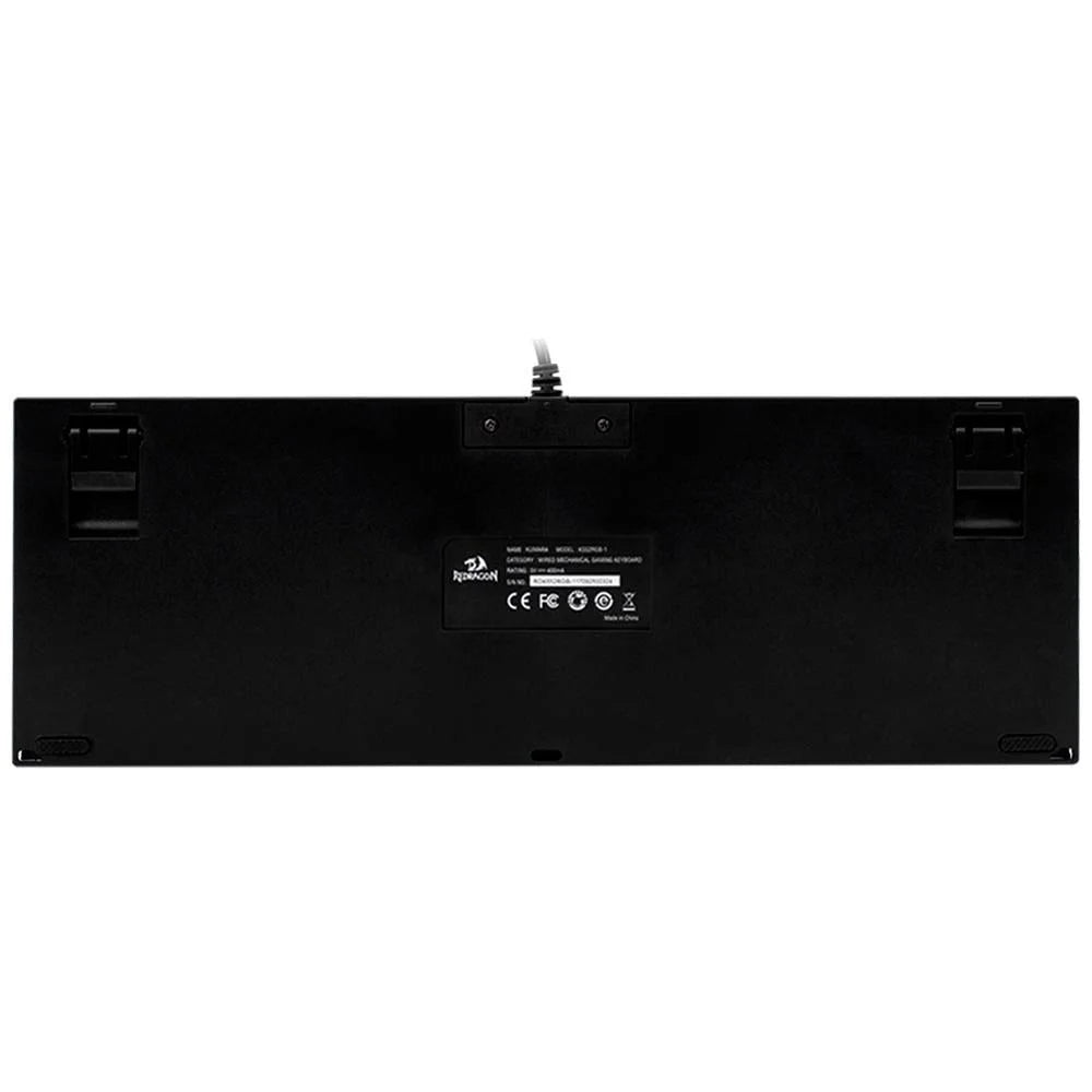 Kit Gamer Redragon Teclado Mecânico Kumara, RGB, Switch Outemu Blue, PT + Mouse Cobra M711, Chroma, 10000DPI, Preto - S118