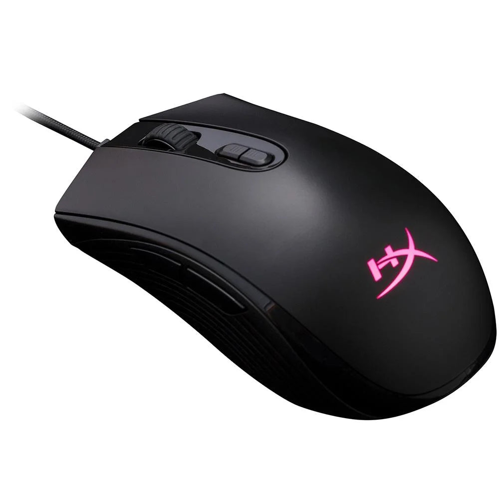 Mouse Gamer HyperX Pulsefire Core, RGB, 6200DPI, 7 Botoes, Preto, 4P4F8AA