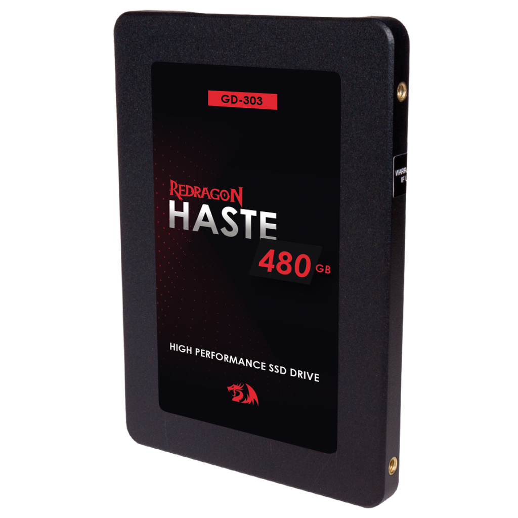 SSD Redragon Haste GD-303, 480GB, Sata III, Leitura 550MBs Gravação 470MBs