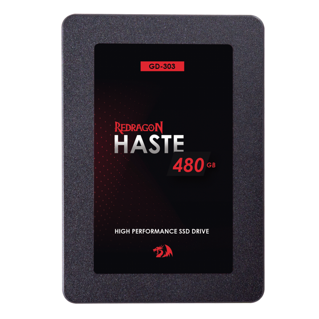 SSD Redragon Haste GD-303, 480GB, Sata III, Leitura 550MBs Gravação 470MBs